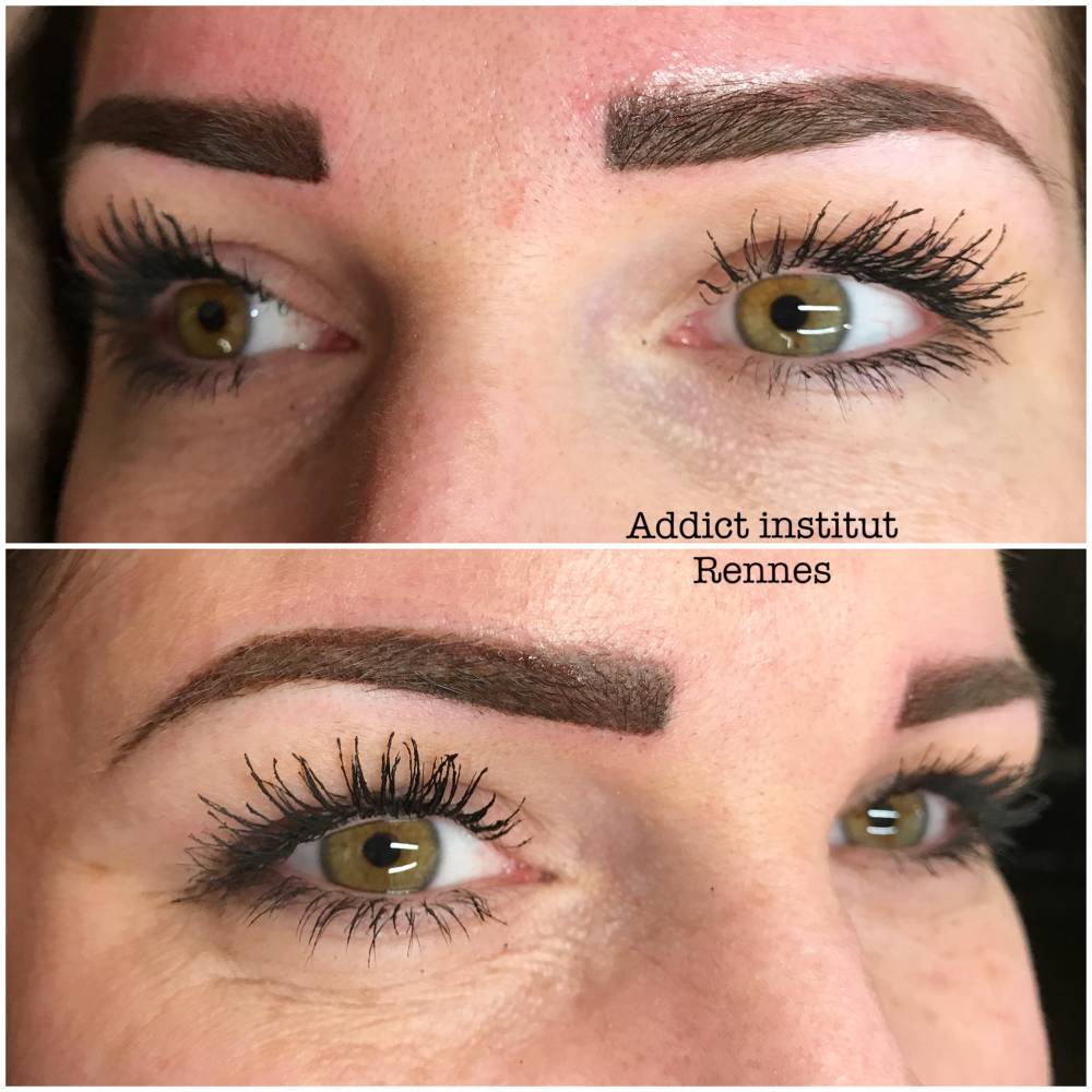 Microblading sourcils poil à poil rennes