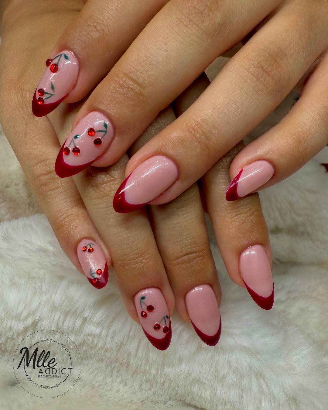 French + cerises