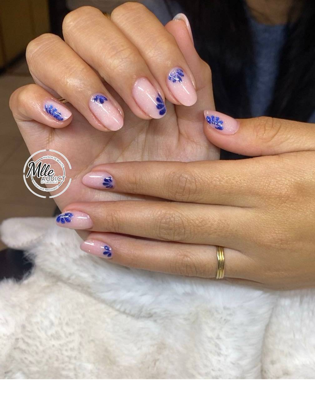 Ongles fleuris